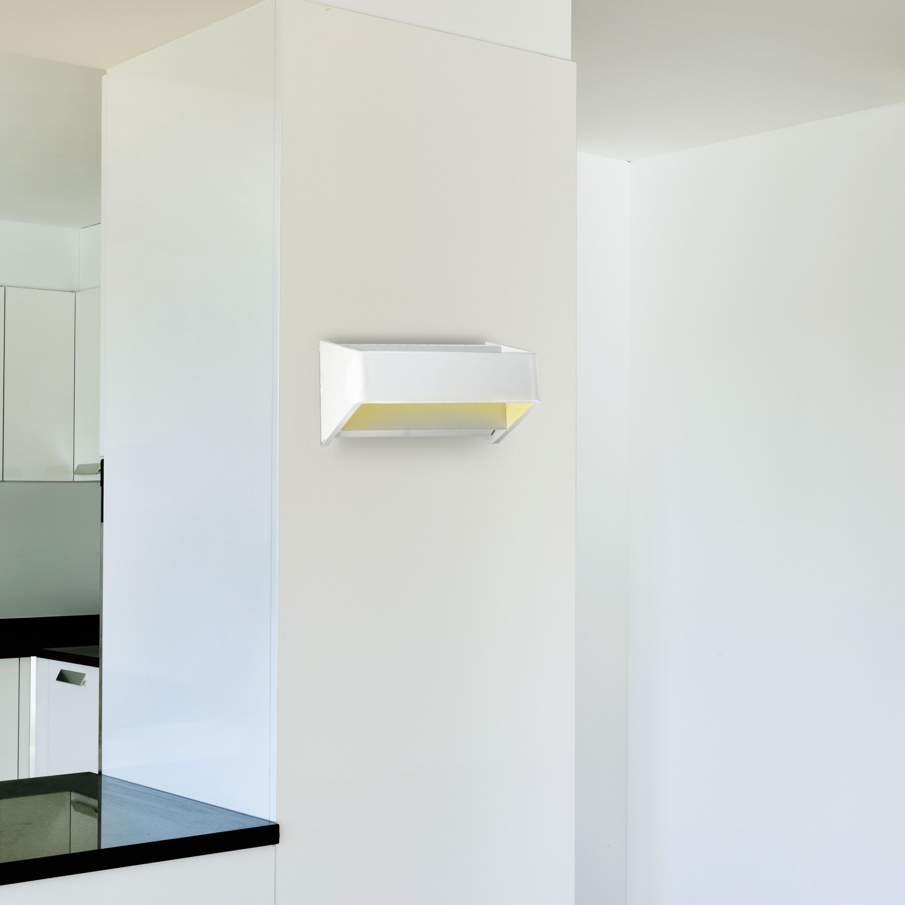 Aplique de pared Rectangular LED 9W Blanco - 3