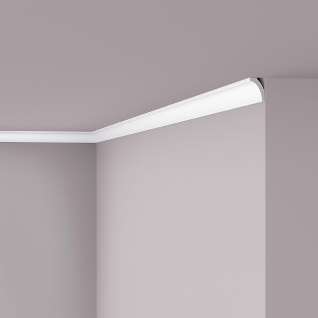 Cornisa WALLSTYL WT8 Moldura decorativa Zócalo 2 m