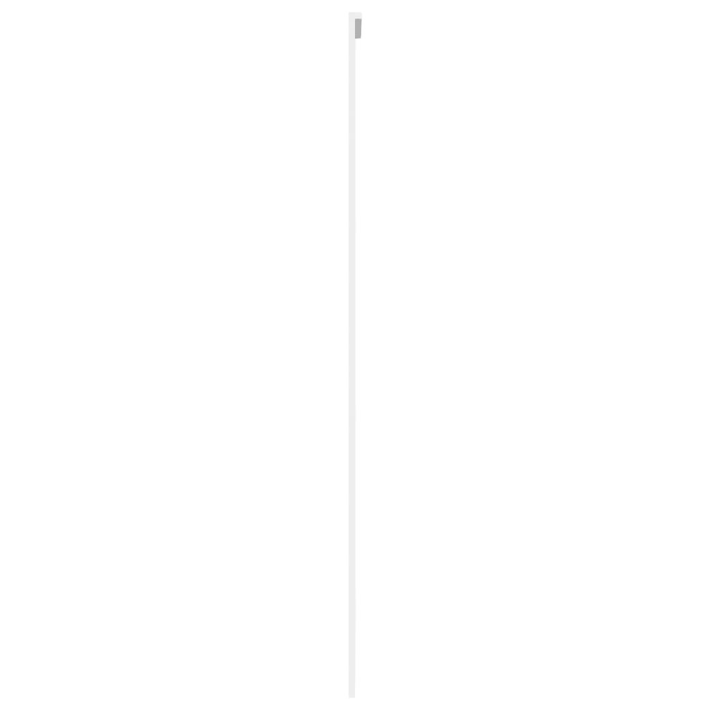 Puerta corredera | Puerta de la cocina vidrio templado y aluminio blanca 102,5x205 cm CFW31129 - 5