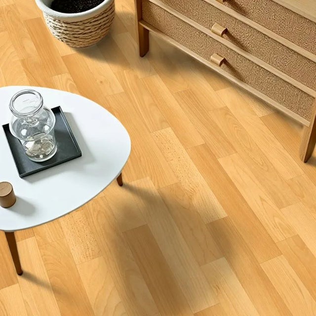 Arquiservi - Rolo 2X20 (40M2) Piso vinílico Faia Clássica 101. Resistente à água e fácil de instalar
