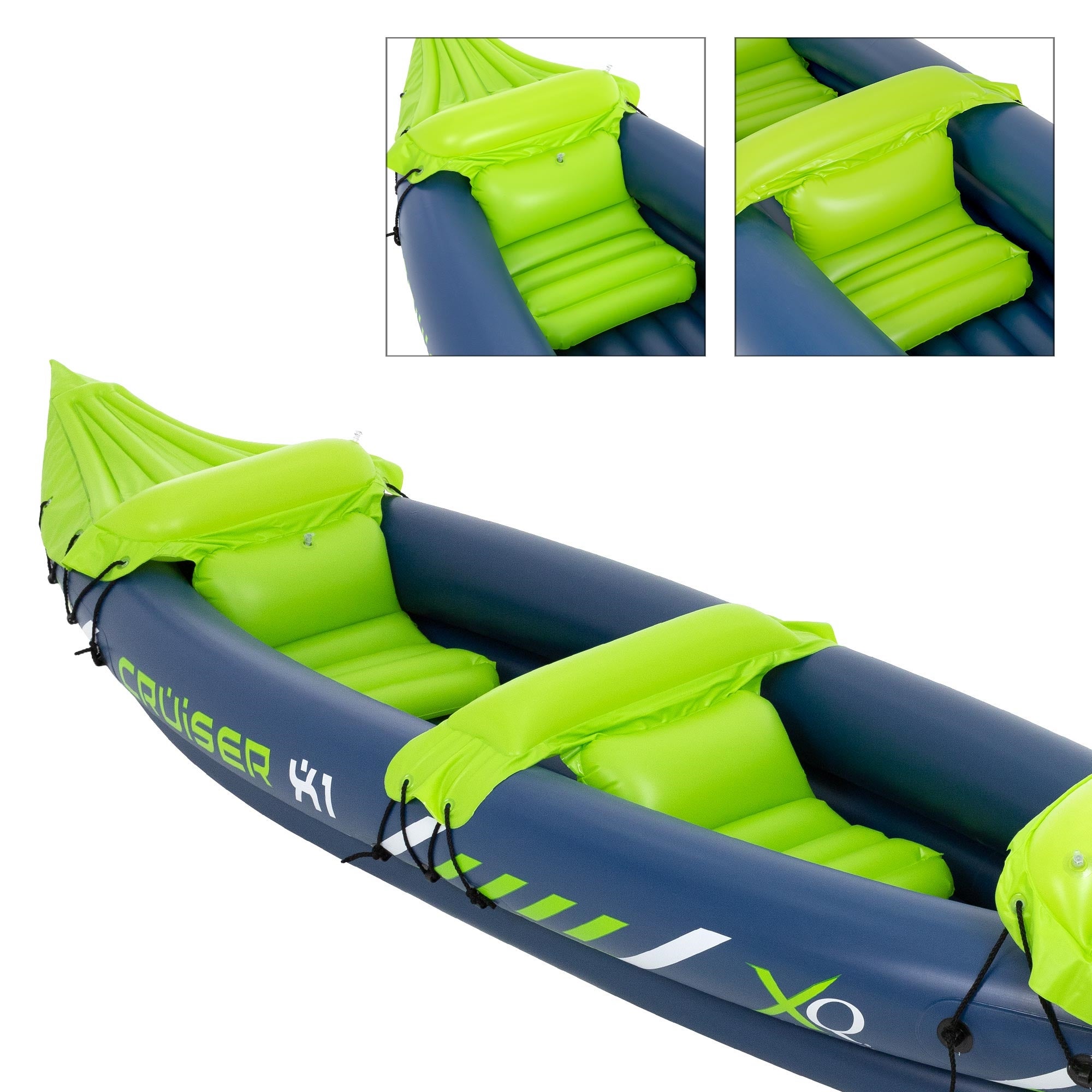XQ Max Cruiser X1 325x81x53 cm Bleu et vert XQ Max - 4