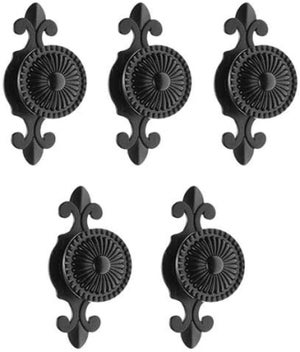 Tiradores Cajones Oceanico INCREWAY Juego De 4 Pomos Para Muebles | Diseño Marino Con Estrella, Caballito, Concha Y Cangrejo Juego 4 Pomos Oceánico