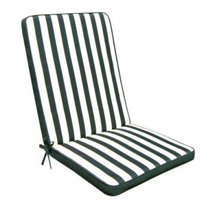 Galette De Chaise Avec Dossier Velours Cristal - Coussin Confortable Ergonomique Bleu Royal
