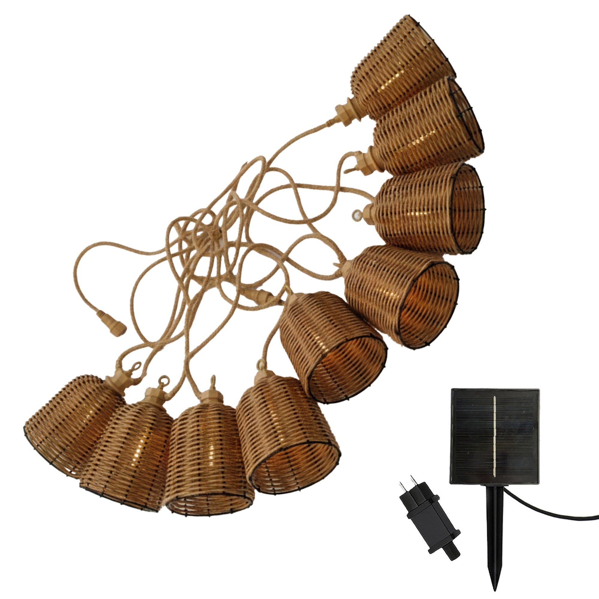 Lampki solarne FORMENTERA 10 LED 8M