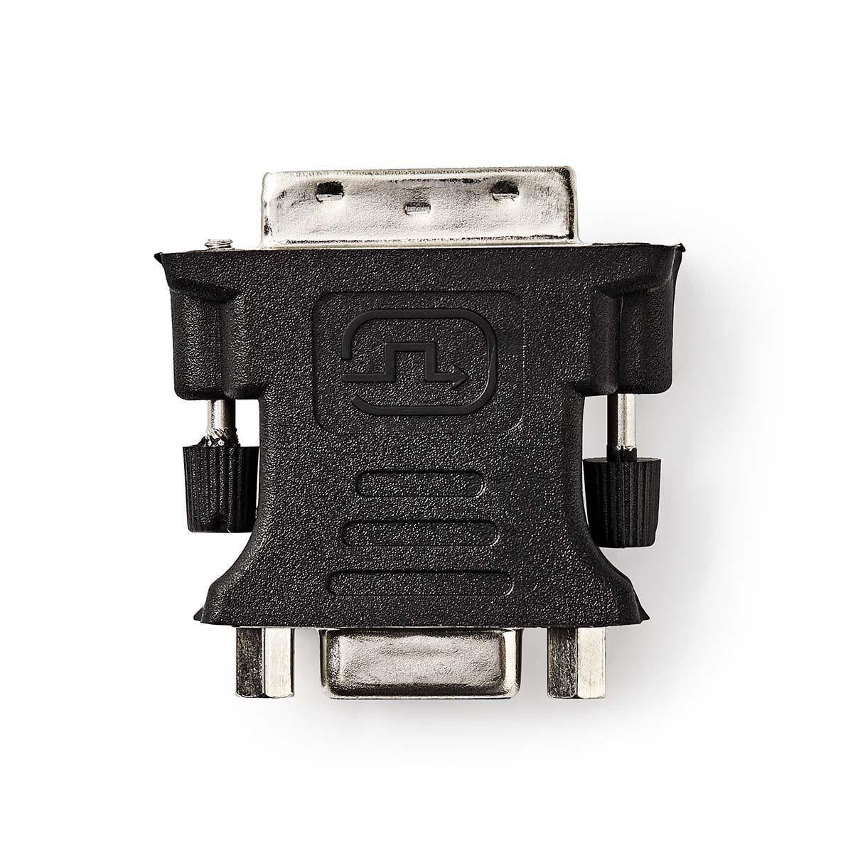 REY Adaptateur vidéo DVI-D mâle 24+1 vers VGA Femelle 15 Broches
