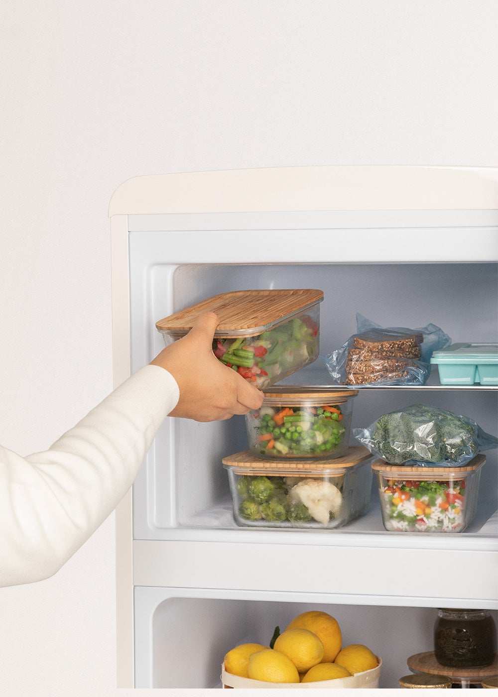 CREATE - FRIDGE STYLANCE TOP 246L - Frigorífico combi de estilo Retro - 7