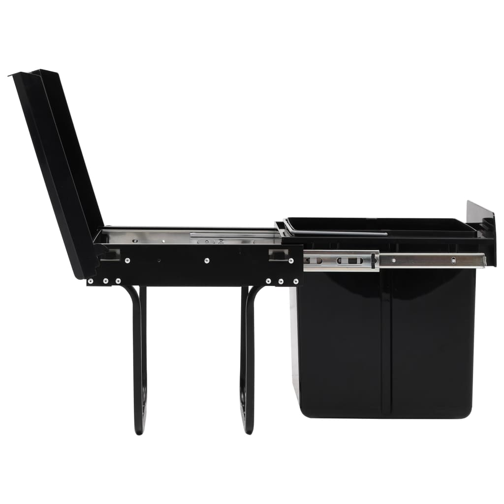 Pattumiera da cucina estraibile con chiusura rallentata 20 litri 02_0006082 - 4