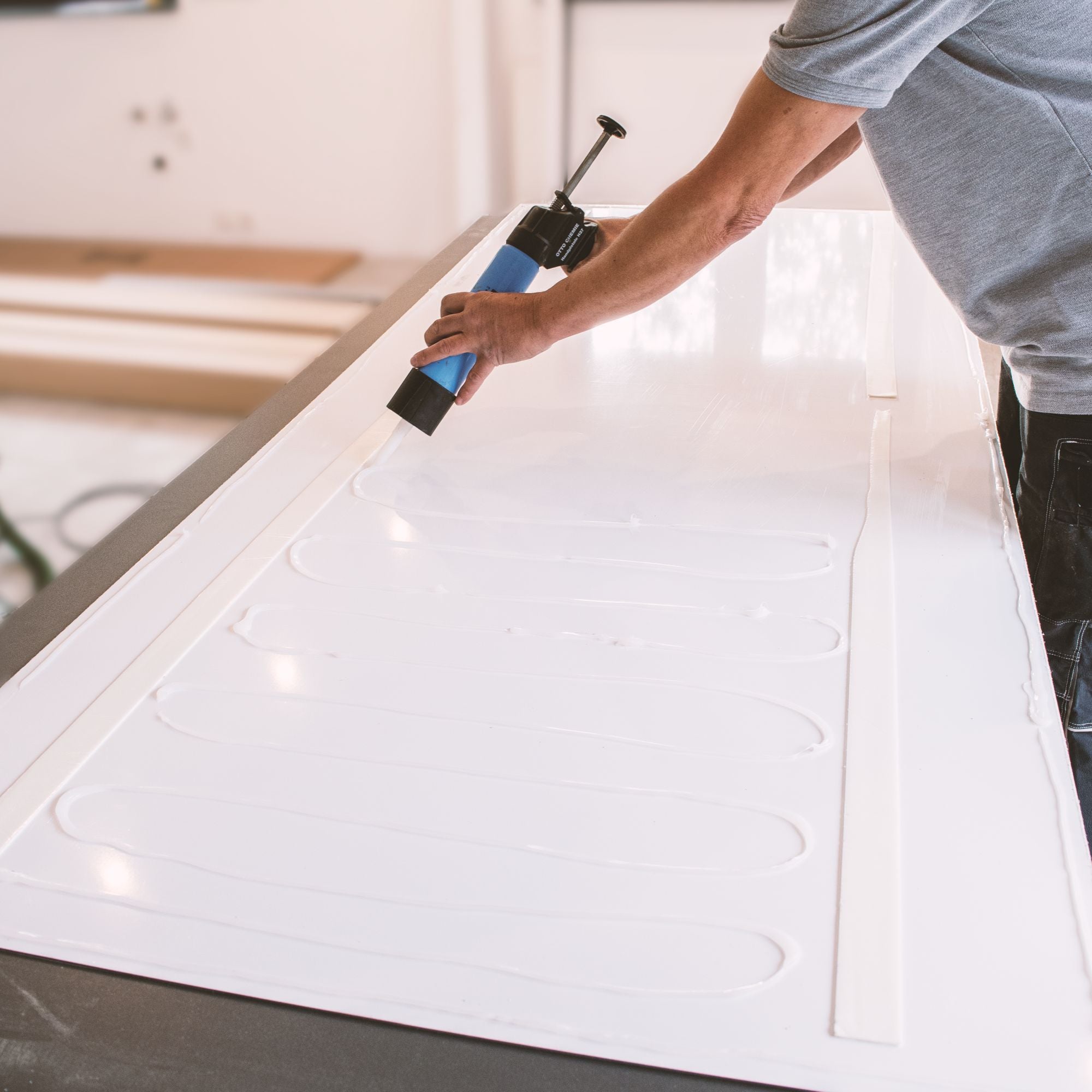 Schulte panneau mural 120x210 cm, revêtement pour douche et salle de bains, placement facile, DécoDesign COULEUR, blanc - 3