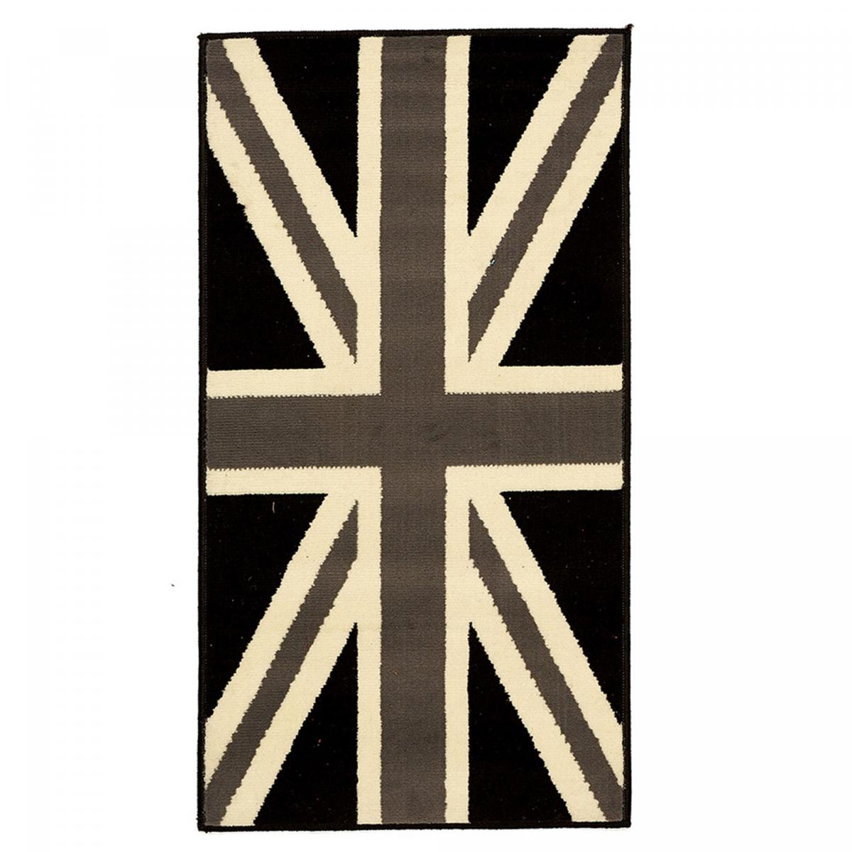 Alfombra infantil AF1 UNIONJACK 160x225 gris Leroy Merlin