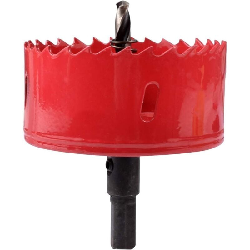 Otwornica bimetaliczna M42 HSS 90mm do cięcia metalu, aluminium, drewna, płyt gipsowo-kartonowych, rur z tworzyw sztucznych i płyt pilśniowych