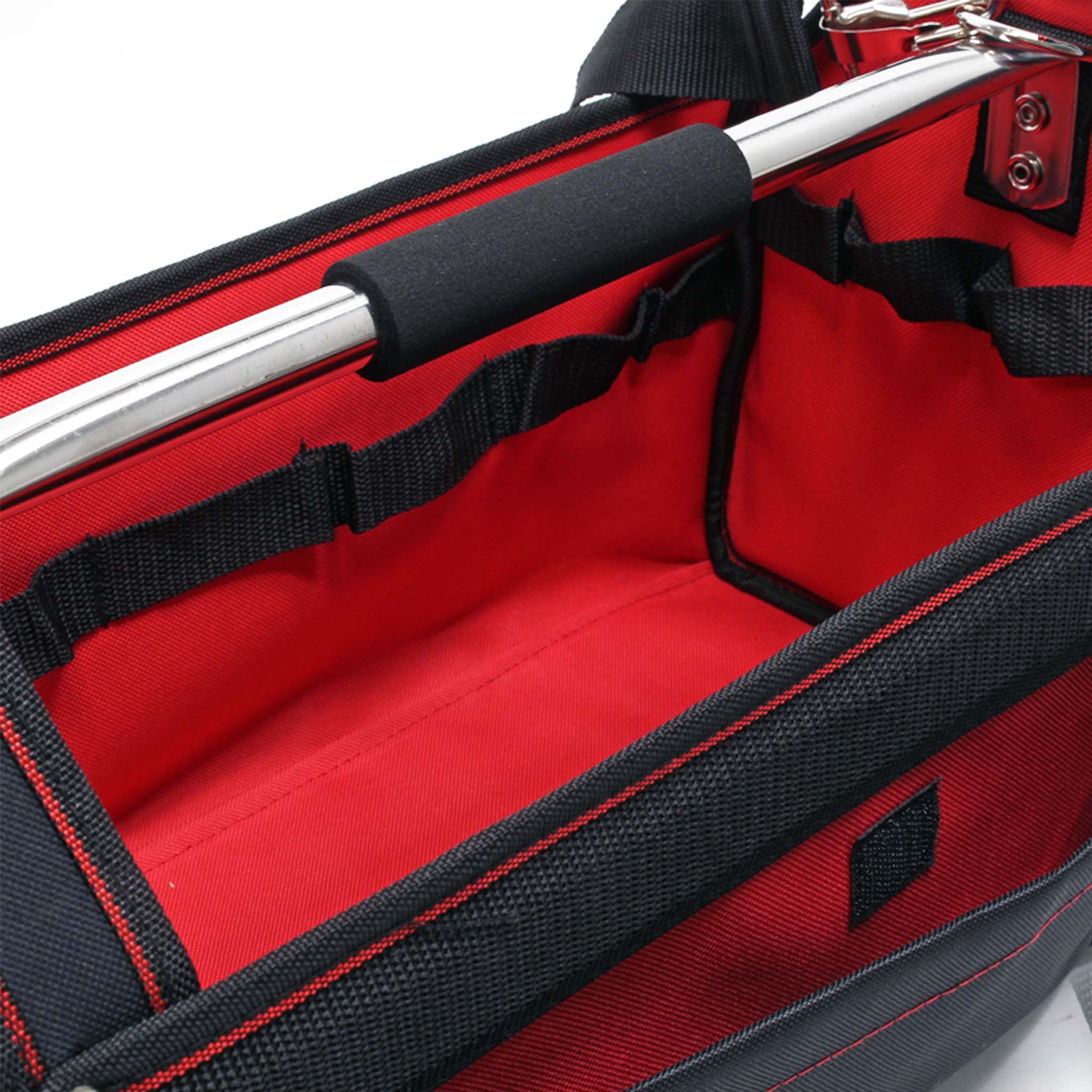 Sac à outils Taille L Bandoulière réglable et Poignée Poches intérieures et extérieures - 8