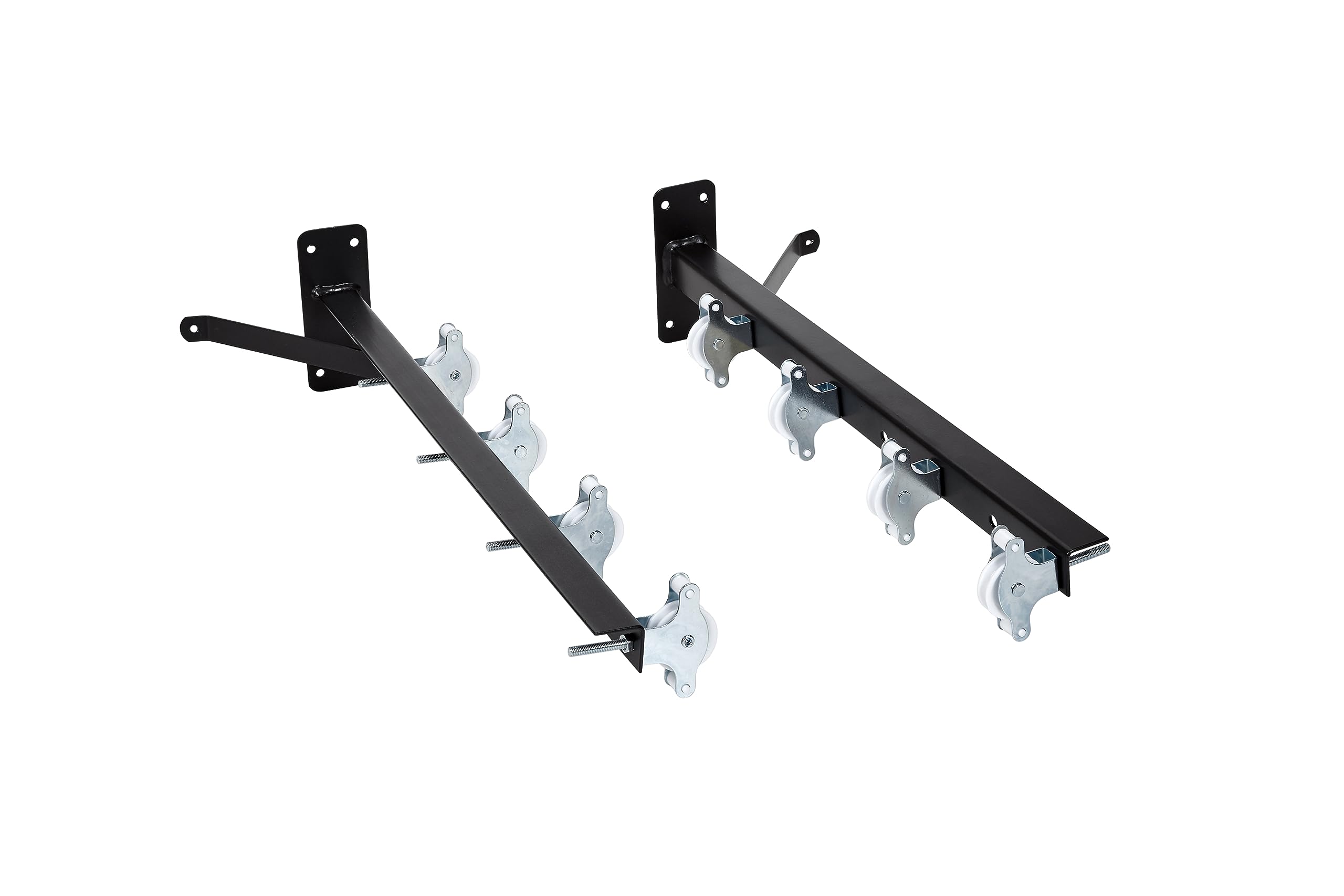 Stendibiancheria Da Parete Con 8 Fili - In Acciaio Plastificato Nero, Ideale Per Spazi Piccoli - Foto 14