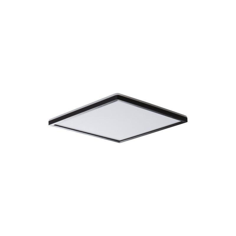 Plafon kwadratowy AZPO LED 12.3W Odcienie bieli 1150lm czarny wym: 2,8 x 22,5 x 22,5 cm IP54 Kanlux