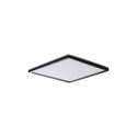 Plafonnier LED 12,3W carré noir 22,5cm IP54 CCT Kanlux | Leroy Merlin