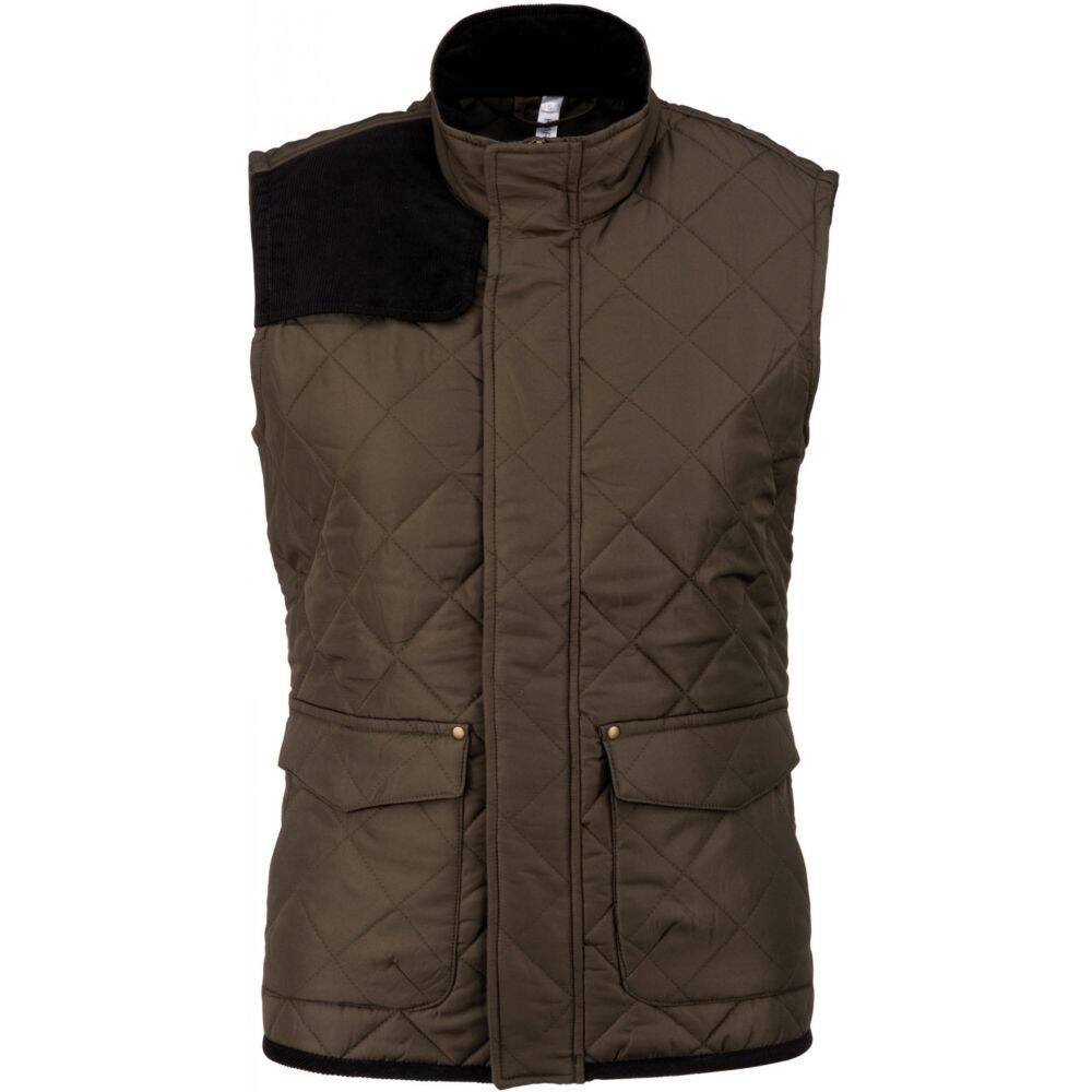 Gilet équestre Arista femme XL vert chasseur équitation