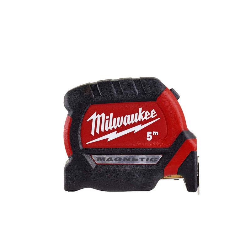 Ruban à Mesurer Milwaukee Slimline 5 M – Modèle 4932498604, Noir, Livraison Offerte