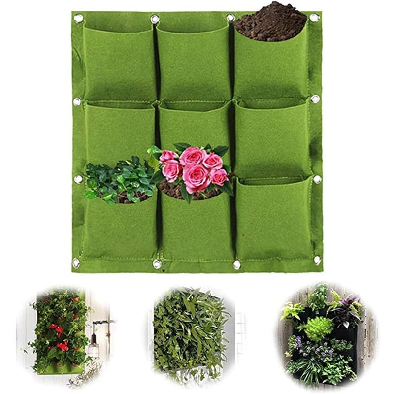 Torba na rośliny ścienne, kieszeń na doniczkę wiszącą, doniczka pionowa, torba filcowa na ścianę, do ogrodu wewnętrznego, do dekoracji ścian pionowych