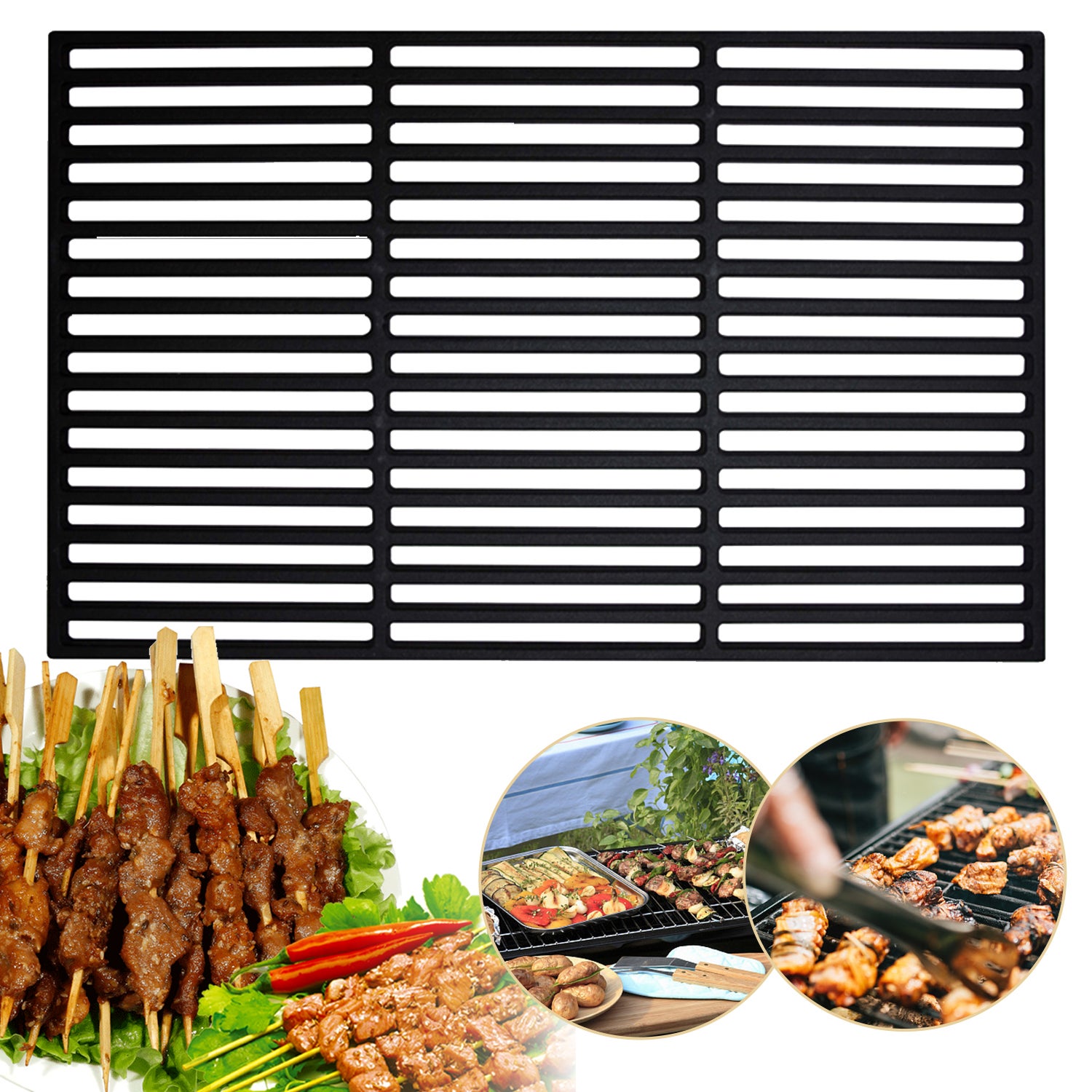 Lève-grille en fonte - Accessoire de barbecue en fonte et en acier