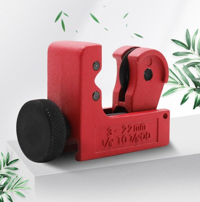 Mini przecinak do metalu 3-22 mm - aluminium, PVC, PPR, stali nierdzewnej z ostrzem o wysokiej twardości i trwałym korpusem z cynku