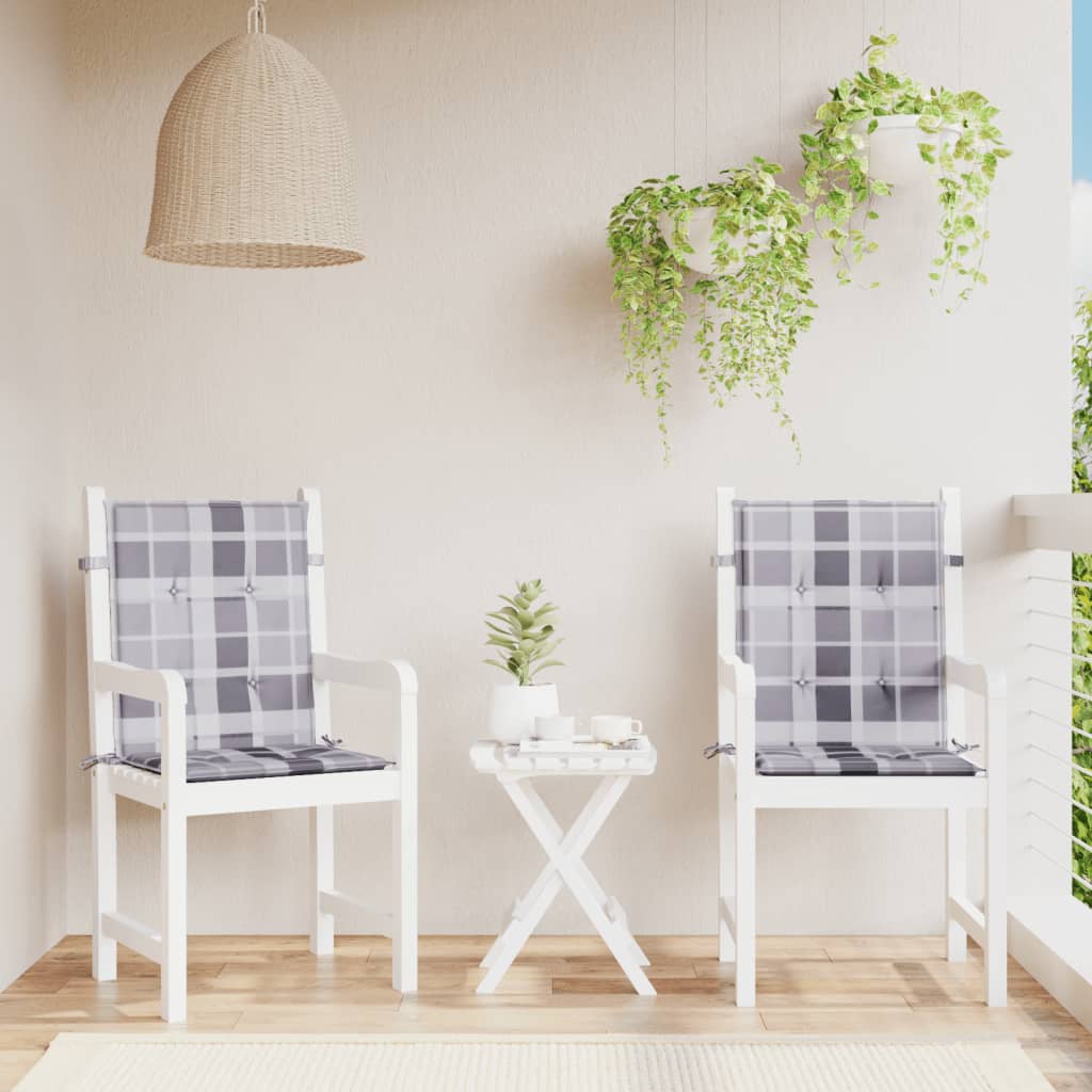 Cuscini per sedia quadrati 40/45/55 cm morbidi cuscini per sedia da interni ed esterni, per sala da pranzo e giardino (40 x 40 x 8 cm verde
