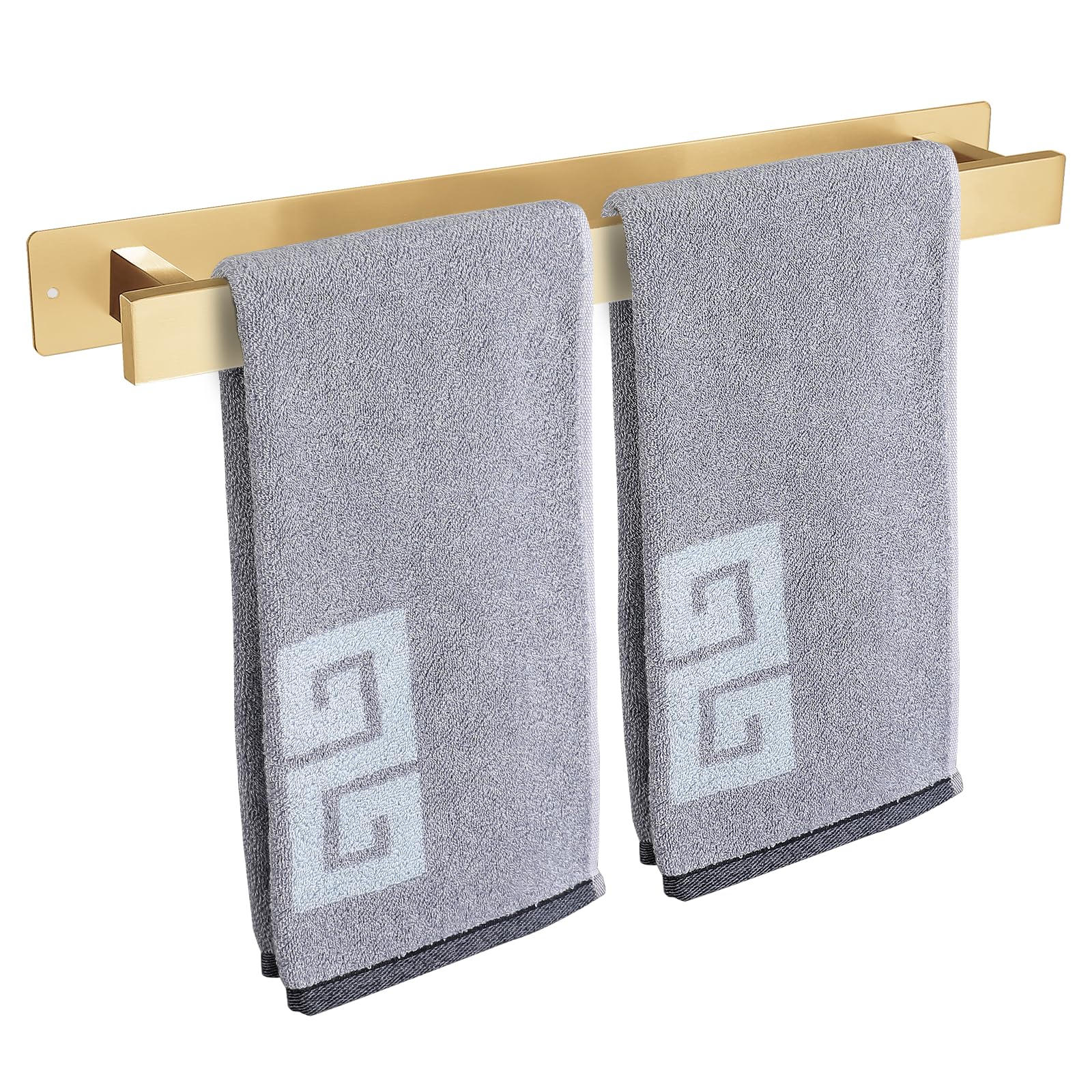 Porte-serviettes de salle de bain réglable - Barre porte-serviettes
