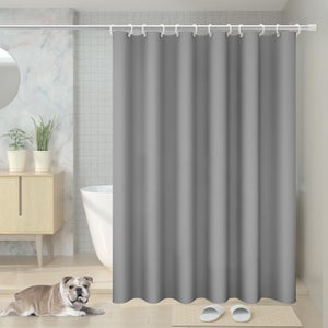 OTraki Tenda Doccia Antimuffa 200 x 200 cm Pesante, Eva Tenda per Vasca da Bagno Spessa Impermeabile Traslucido Effetto 3D con 13 Gancio in Plastica | Leroy Merlin