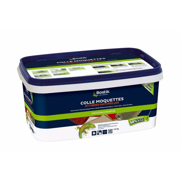 Colle moquettes et fibres naturelles