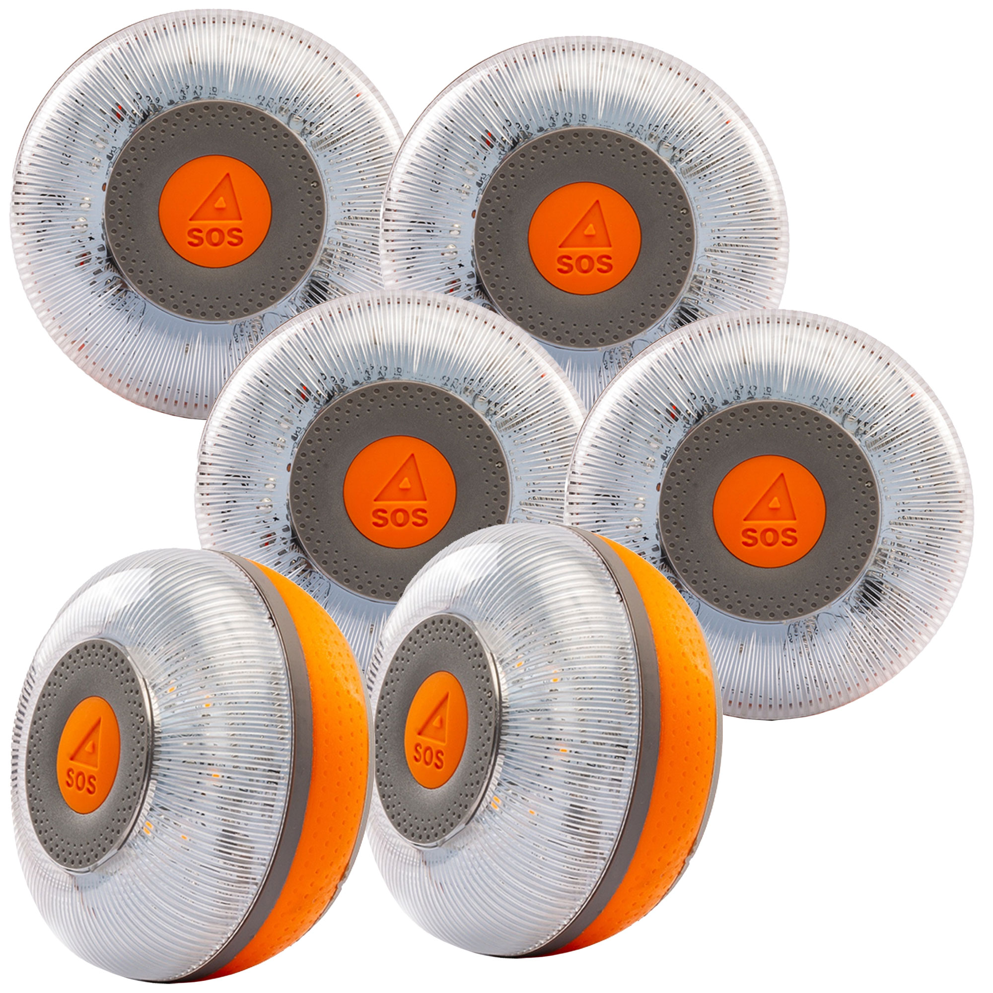 FlashLED SOS 6 unités Emergency Light V16 Connected Homologated, DGT ...