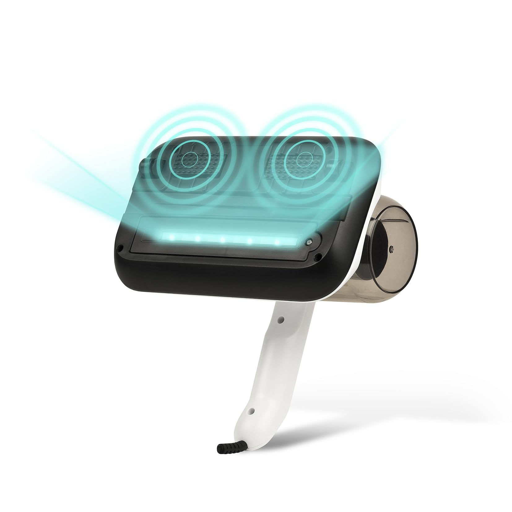 Girmi AP25 Vibra-Clean Battimaterassi, 300 W, Alta potenza 12 kPa, Lampada UV, Doppio filtro (metallo+HEPA), Cuscinetti Vibrawave, Rimuove acari, alle - 4