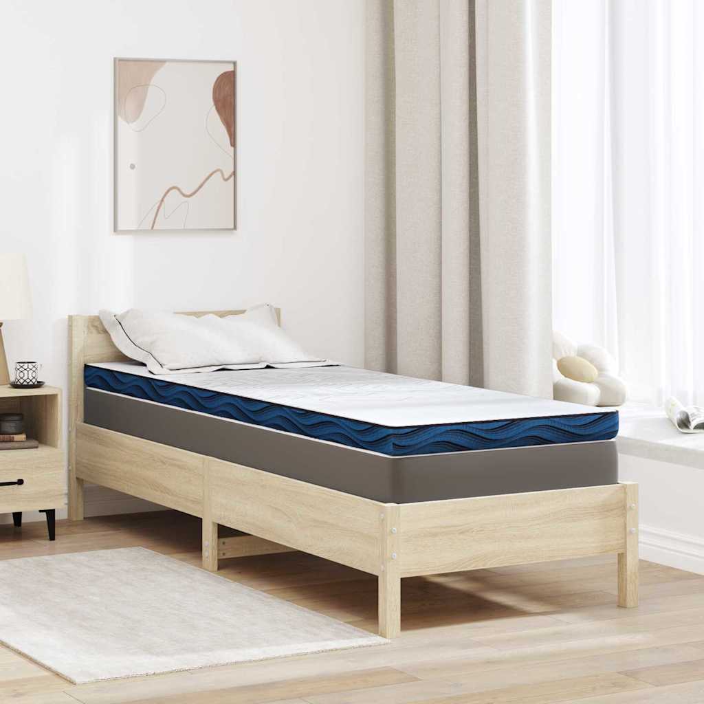 Nakładka na materac Biały 80 x 200 cm Tkanina żakardowa vidaXL