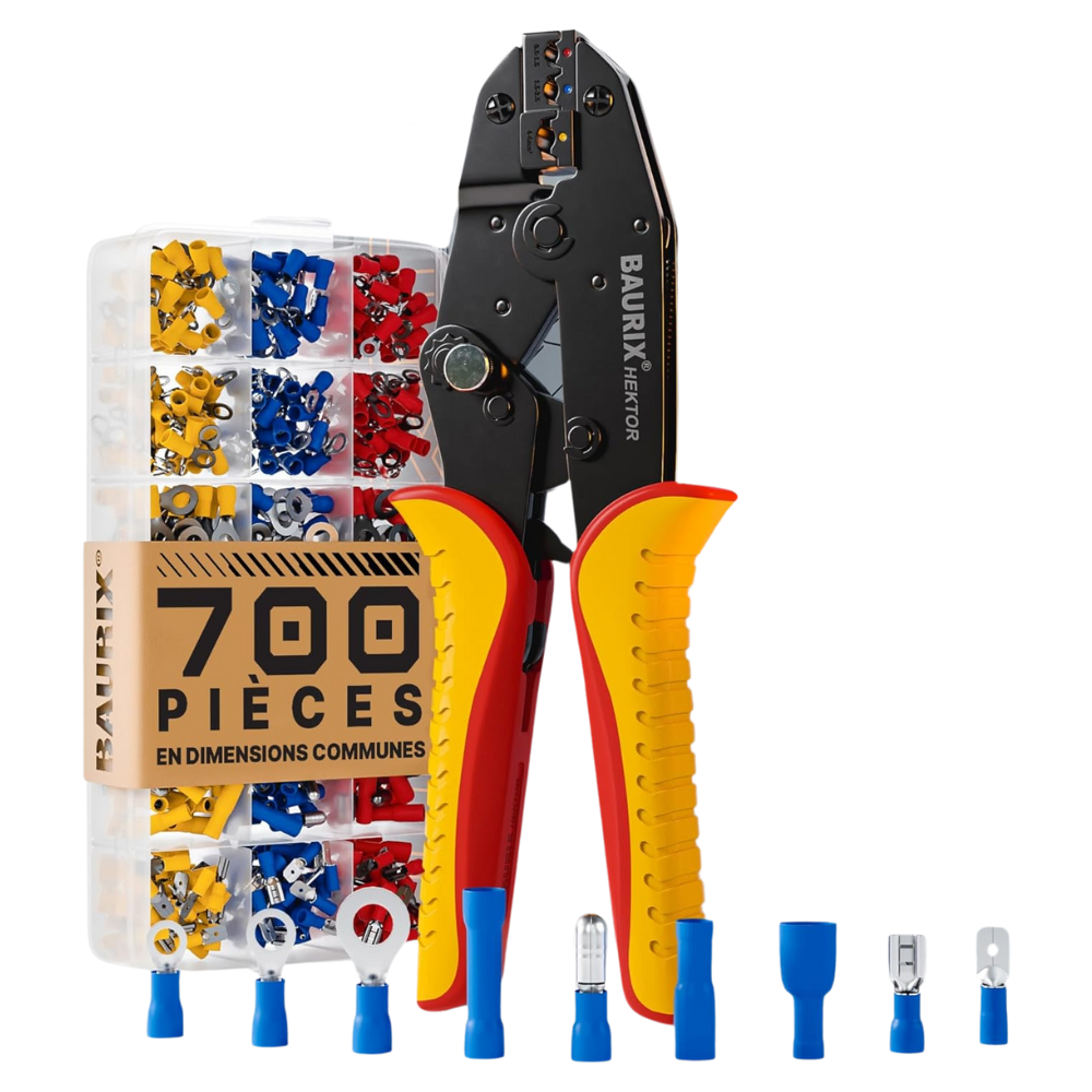 Kit 20 Terminali-capicorda Piatti 6,3x8 Mm Non Isolati - Foto 7