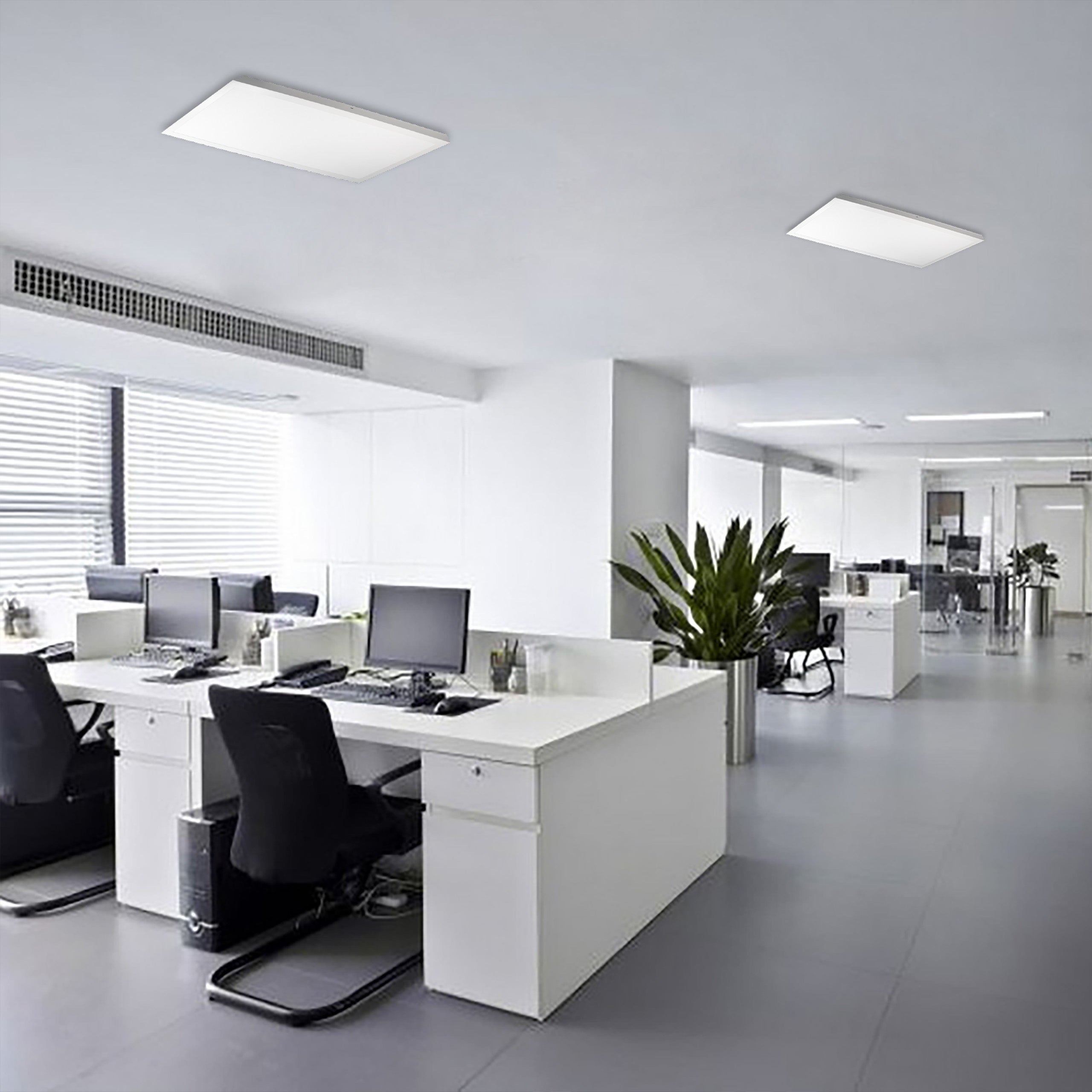 Panel sufitowy LED 30x60cm 30W IP20 4500K neutralna biel natynkowy nastropowy MasterLED - 6