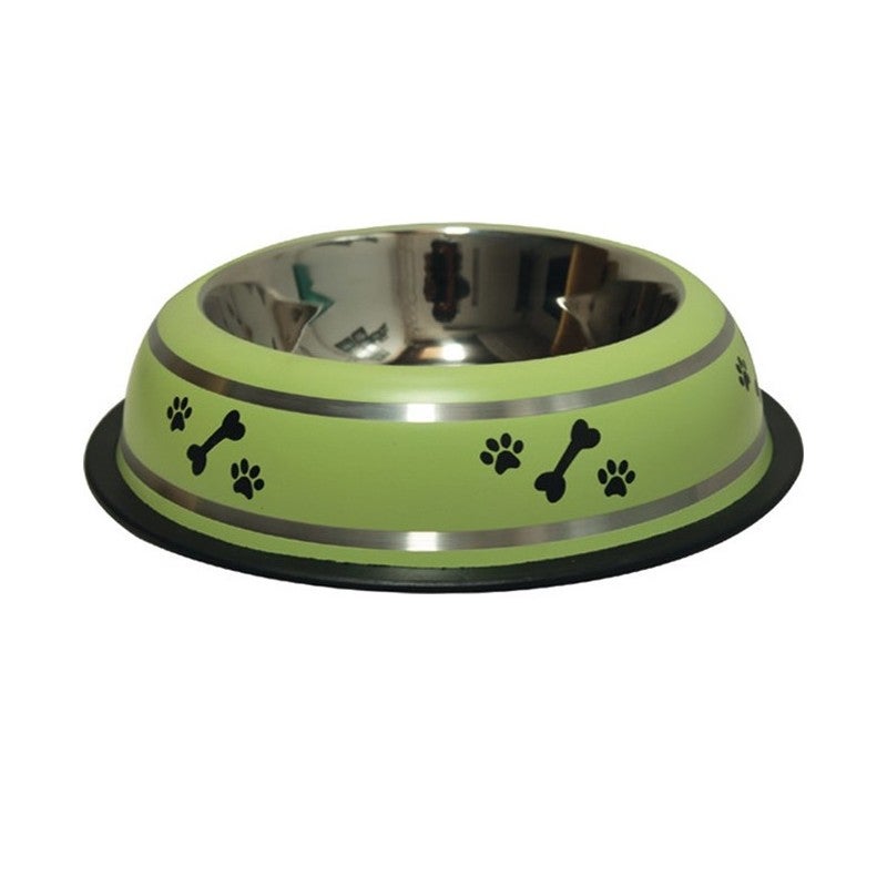 Tigela de comida e água para cães e gatos. Aço inoxidável com borracha antiderrapante. Vários modelos. Nº 2 - 2