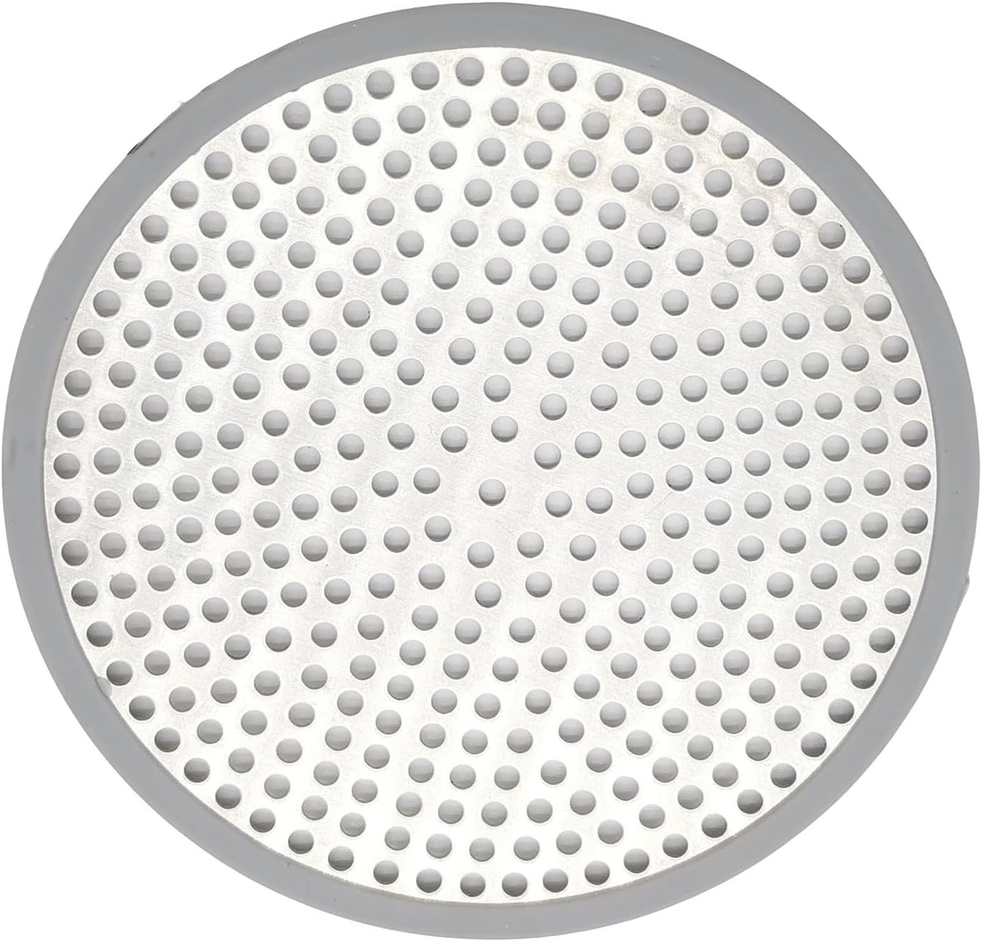 Pokrywa zlewu z siatki ze stali nierdzewnej, filtr zbierający włosy, pokrywa prysznica w łazience i odpływu kuchennego, 12 cm (okrągła)