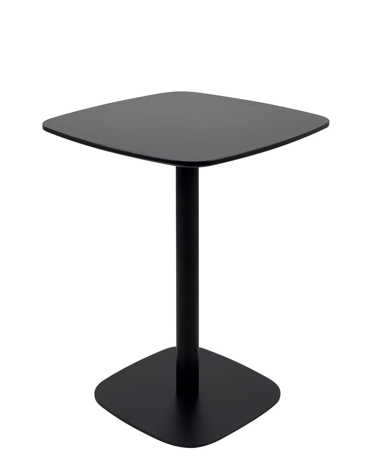 Table Bistrot 60 x 60 cm, Hauteur 75 cm, Pied Métal SILA Noir - 3