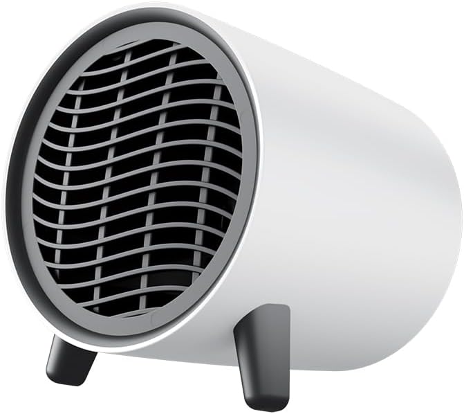Termowentylator 500W - Termostat i ochrona przed przegrzaniem, przenośny, bezpieczne i wydajne ogrzewanie