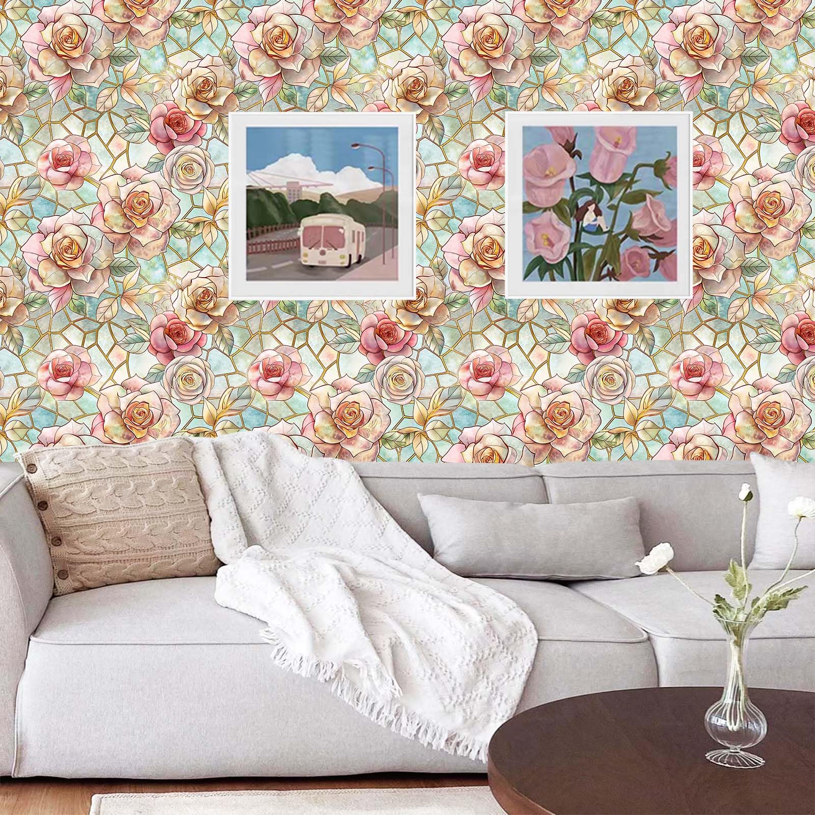 Autocollant Mural Little Tiger Brothers - Amovible, Pour Chambre D'enfant, Salon, Bureau