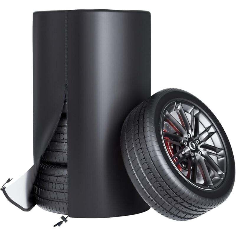 Husă universală pentru anvelope, geantă de depozitare a anvelopelor 85 x 120 cm, husă de protecție Oxford 420D pentru 4 anvelope