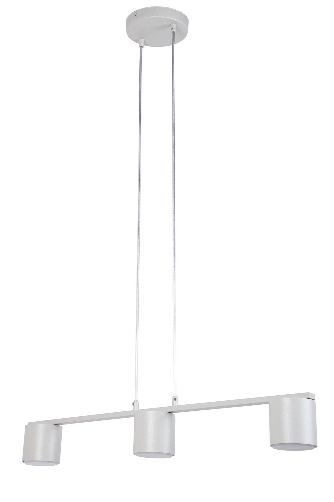 Lampa wisząca Mila jasny szaro-beżowa 3xGX53x12W nowoczesna wym: 100 x 70 x 14 cm metal SIGMA