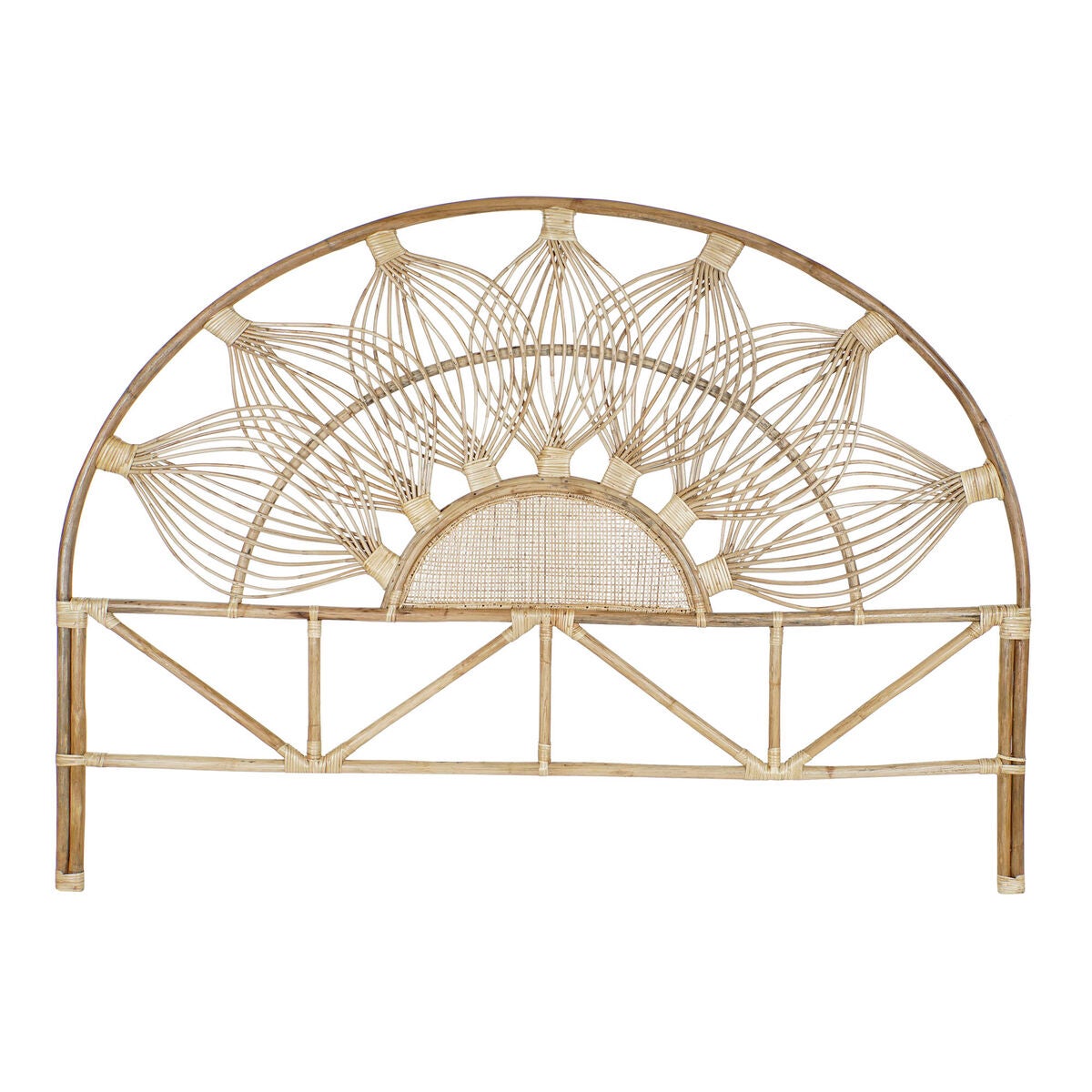 Cabecero de Cama DKD Home Decor Marrón Natural 180 x 4 x 90 cm | Leroy ...