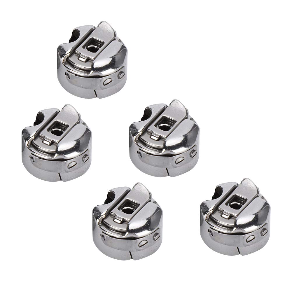 25 Bobine Vuote In Metallo Per Macchina Da Cucire – Universali, Con Scatola Portabobine Trasparente, Diametro 2,1 Cm - 2
