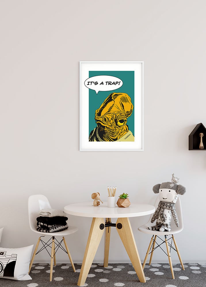 Poster d'art de Komar - Star Wars Classic Comic Quote Ackbar - Taille: 50 x 70 cm - 5