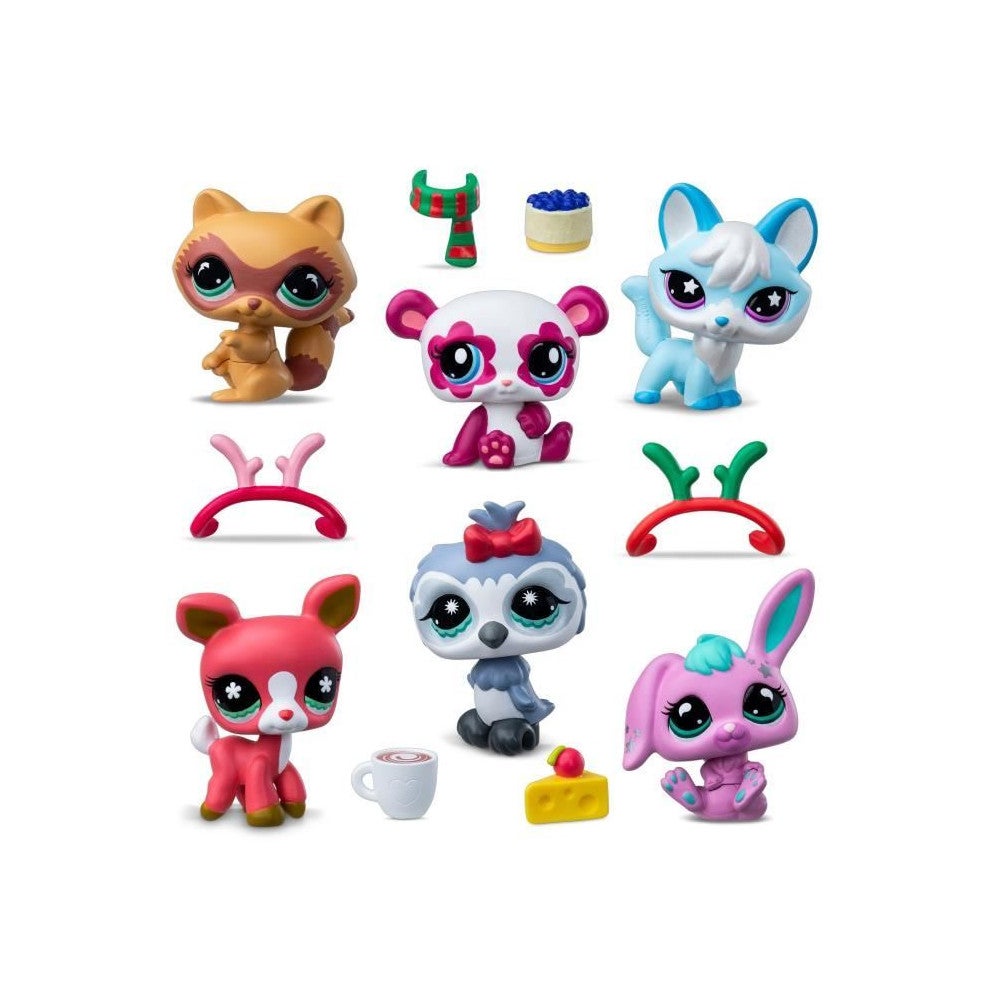 Kalendarz Adwentowy Bandai Littlest Pet Shop 24 Niespodzianki Figurki Ekskluzywne