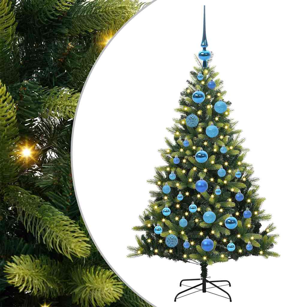 Sztuczna skandynawska choinka z zawiasami 150 LED 120 cm