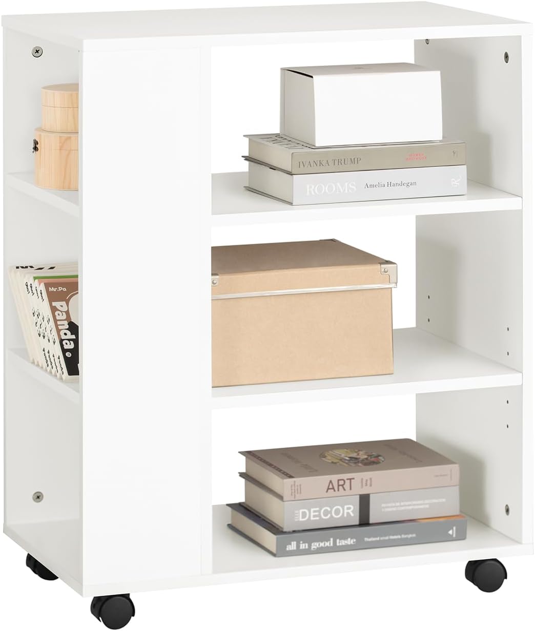 SoBuy Stolik Szafka pod biurko drukarkę na dokumenty Pomocniczy FBT68-W