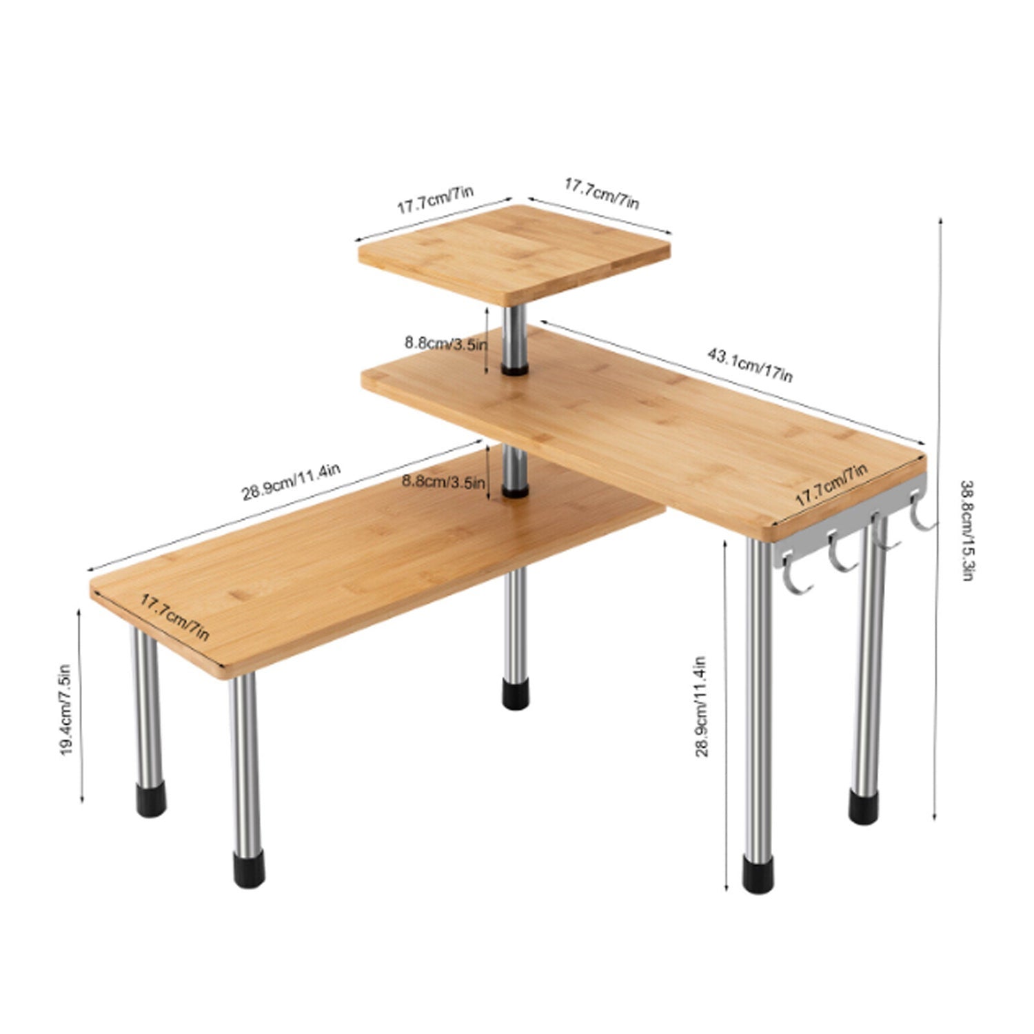 Etagère d'Angle Cuisine 