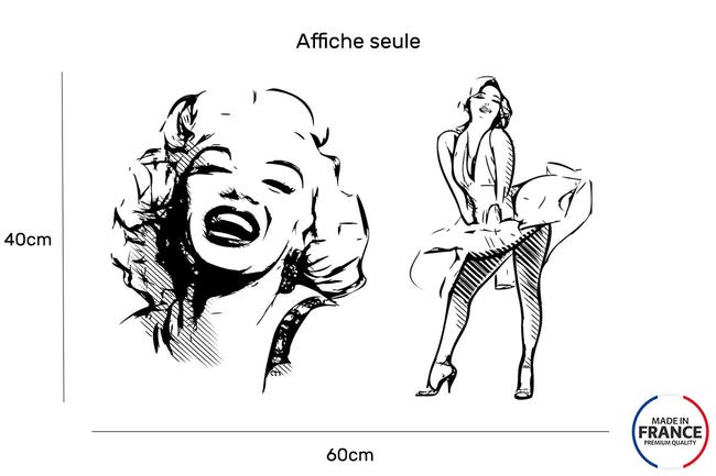 Poster, Affiche Marilyn Monroe, 1955 en ligne | 3+1 GRATUIT Poster, Affiche Marilyn Monroe, 1955 en ligne | 3+1 GRATUIT