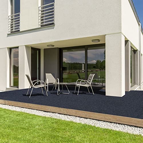 Rouleau de Gazon Synthétique Pelouse synthétique Farbwunder Pro Noir 100 x 350 cm - 7