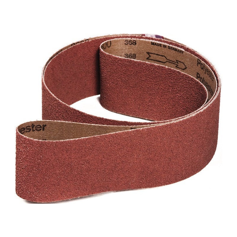 10 Bandes Abrasives VSM ZK713X - 50x2000mm - Grain 40 - Pour Métaux Et Aciers