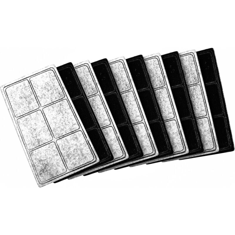 Lot De 10 Filtres De Climatisation En Coton 3 Niveaux - Compatible ForMidea Et Haier